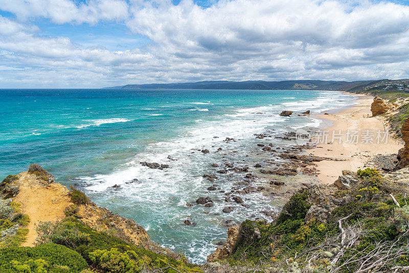 澳大利亚埃利斯湾Split Point海岸线